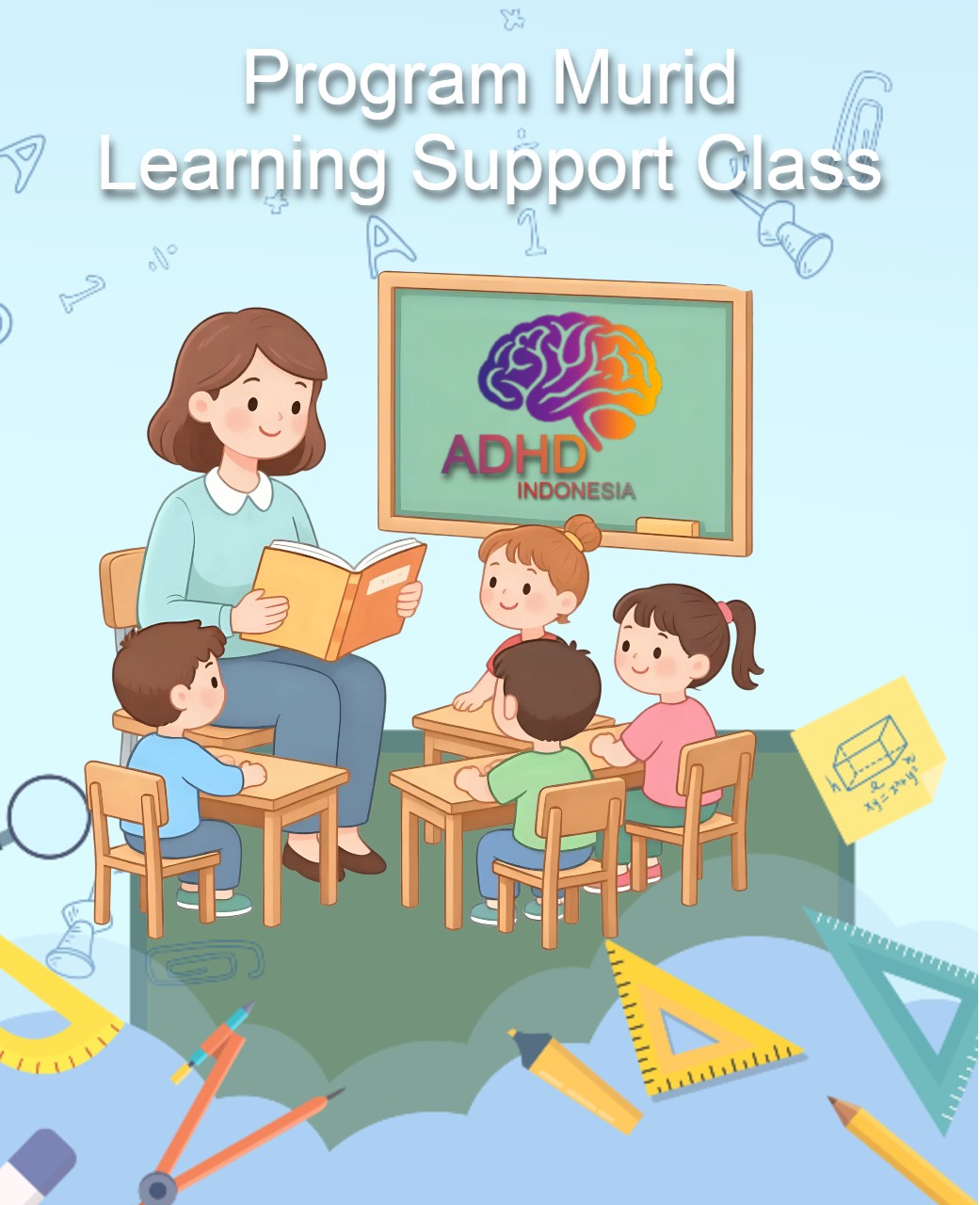Program ADHD Indonesia Kabupaten Simalungun Kelas Pendampingan Belajar (Learning Support Class)