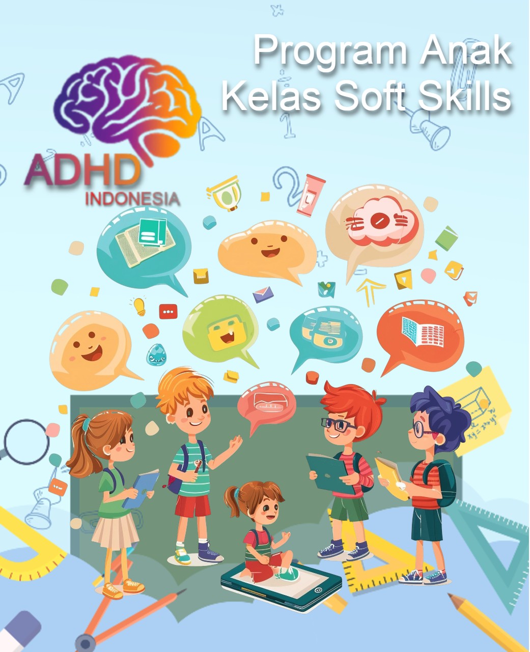 Program ADHD Indonesia Kabupaten Simalungun Kelas Soft Skills Anak ADHD