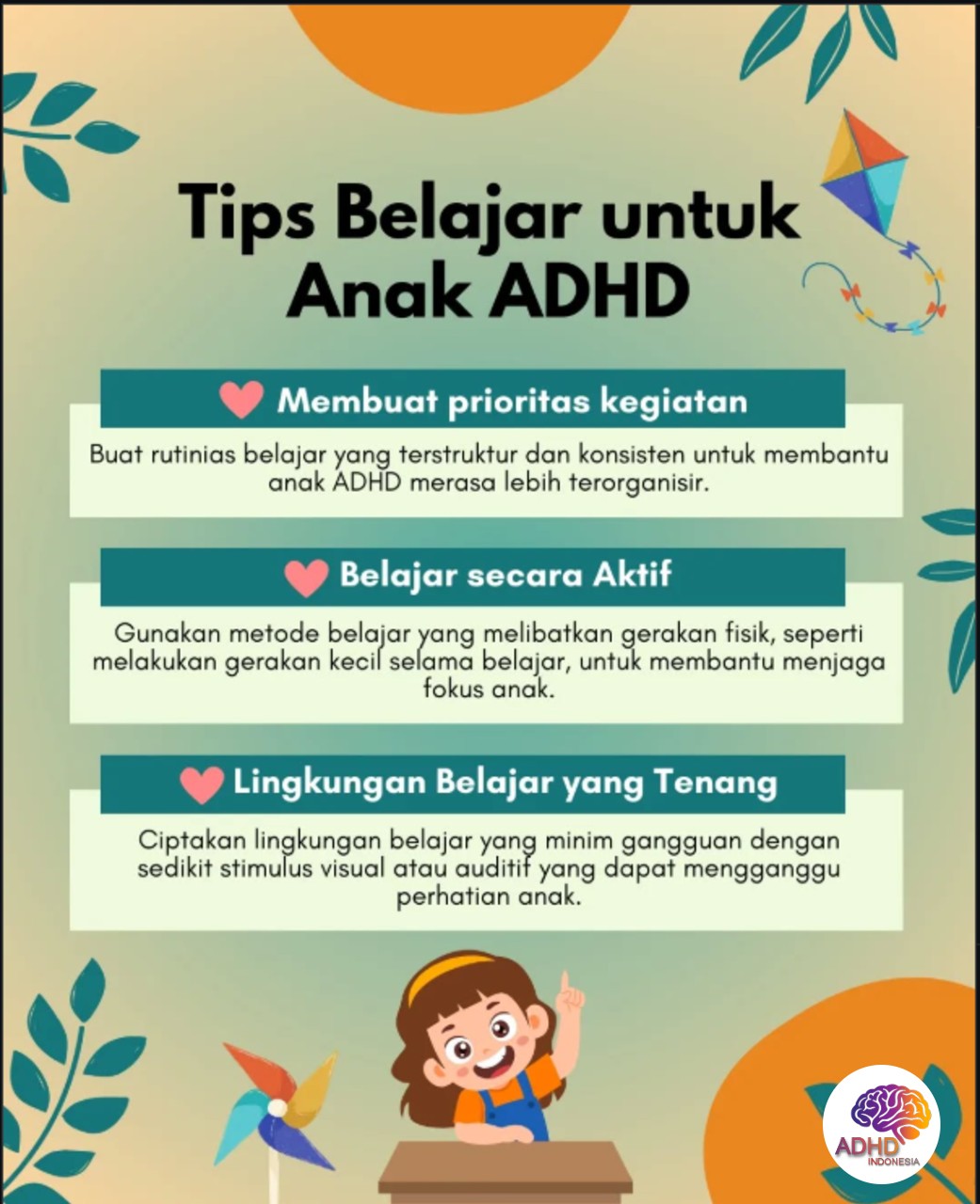 Strategi Belajar yang Cocok untuk Anak ADHD di Kabupaten Simalungun